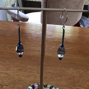 Sparkly Glass Bracelet/Earring Set